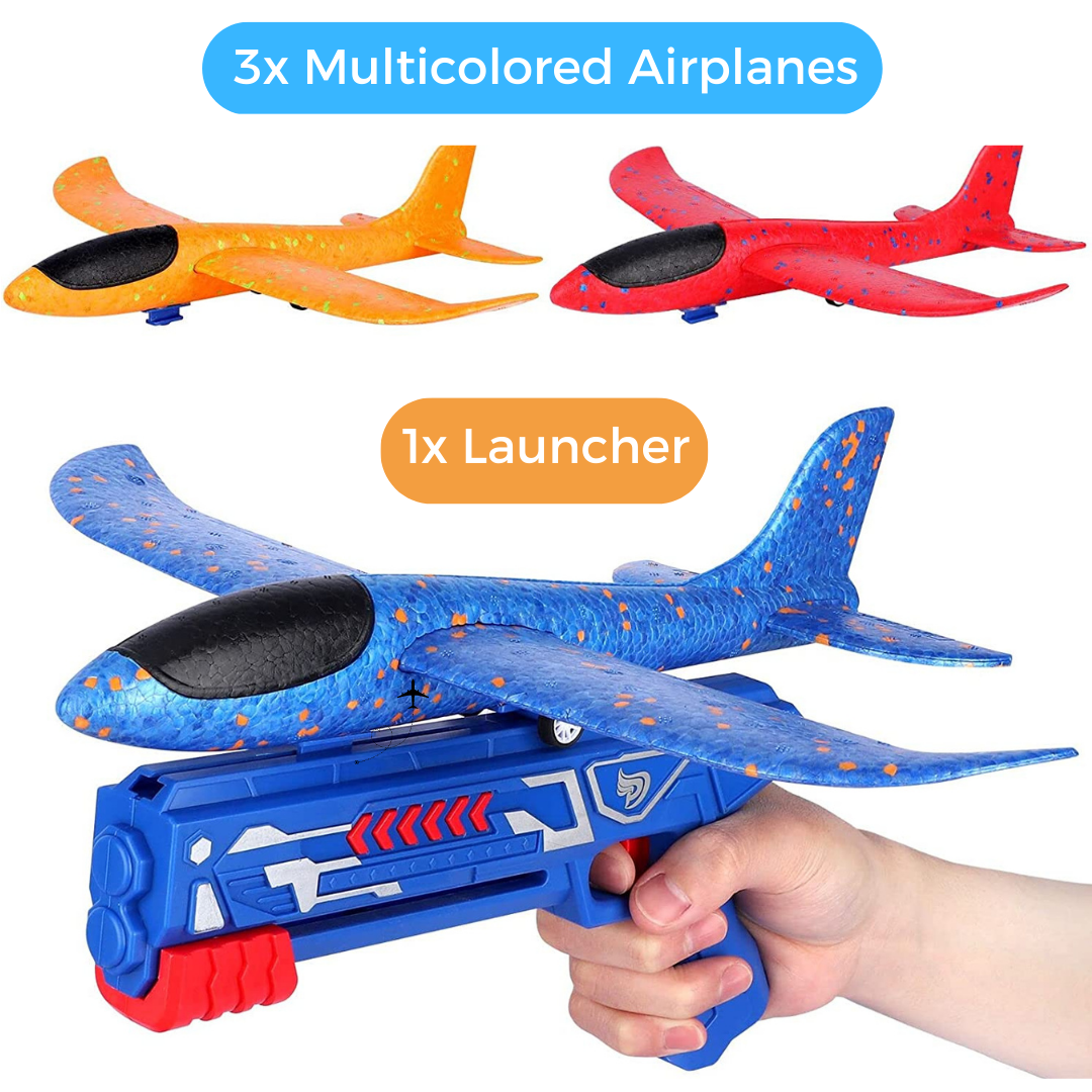 Airplane Launcher Toy - Pack of 3