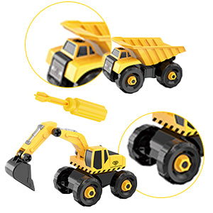 Take-Apart Construction Toy with Storage Box